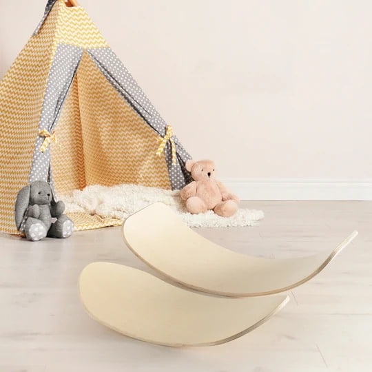 Planche d'Equilibre Montessori en bois Les Bons Plans du Châtelain