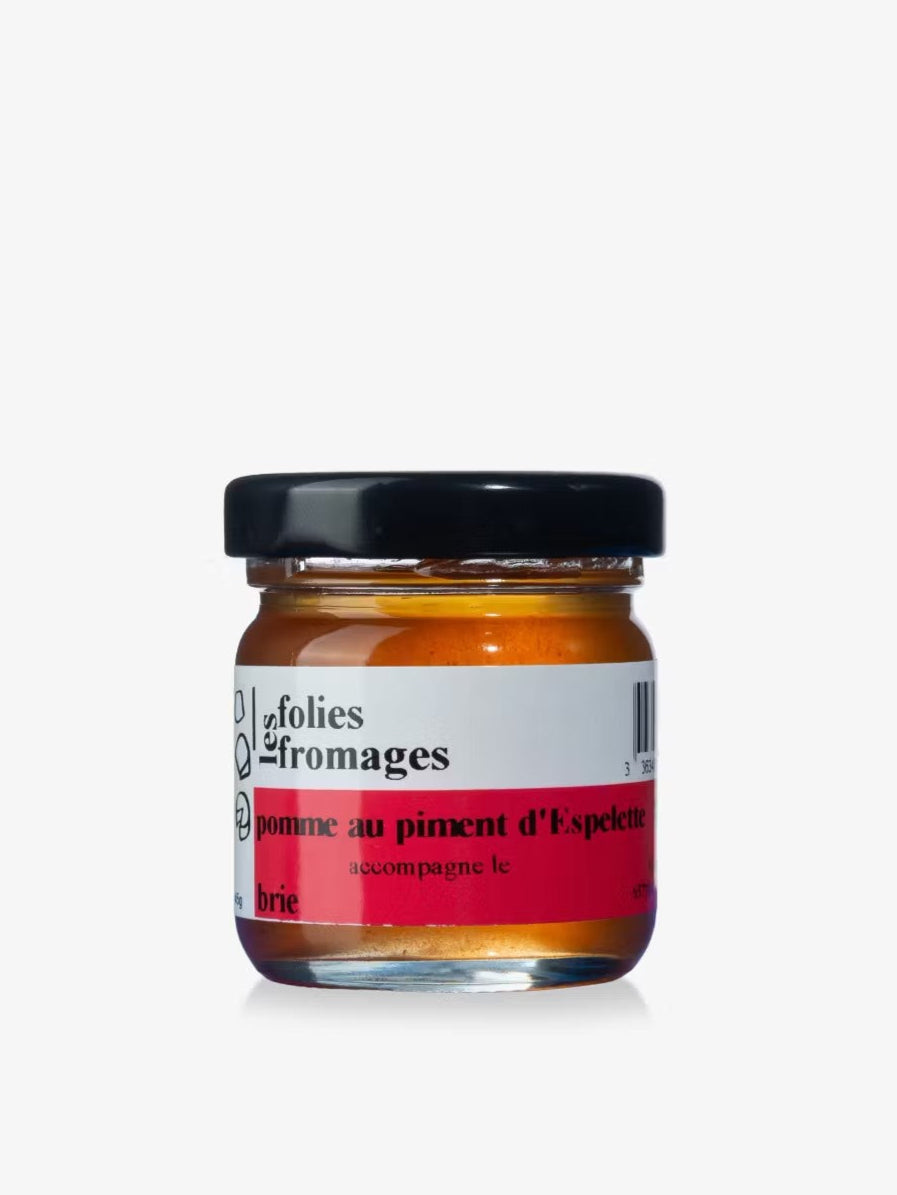 Confiture pour Fromage Pomme Piment Espelette Les Bons Plans du Châtelain
