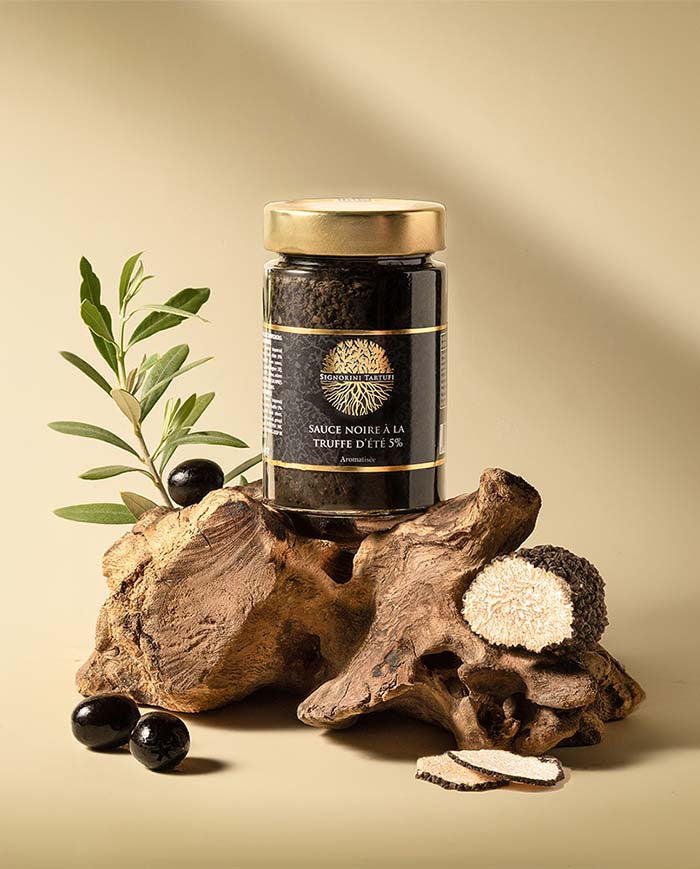Sauce noire Truffe d'été 5% Les Bons Plans du Châtelain