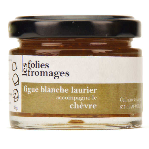 Confiture pour Fromage Figue Blanche Laurier Les Bons Plans du Châtelain