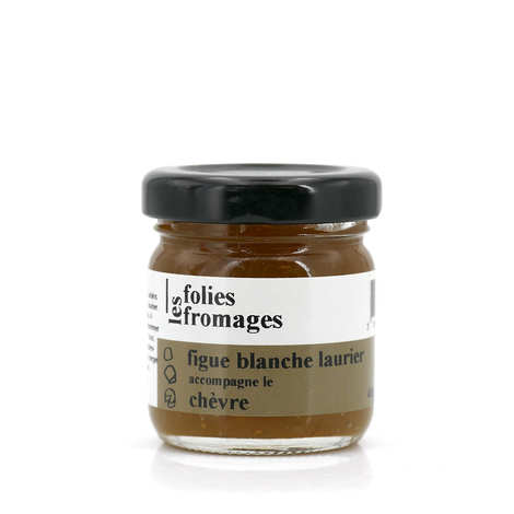 Confiture pour Fromage Figue Blanche Laurier Les Bons Plans du Châtelain