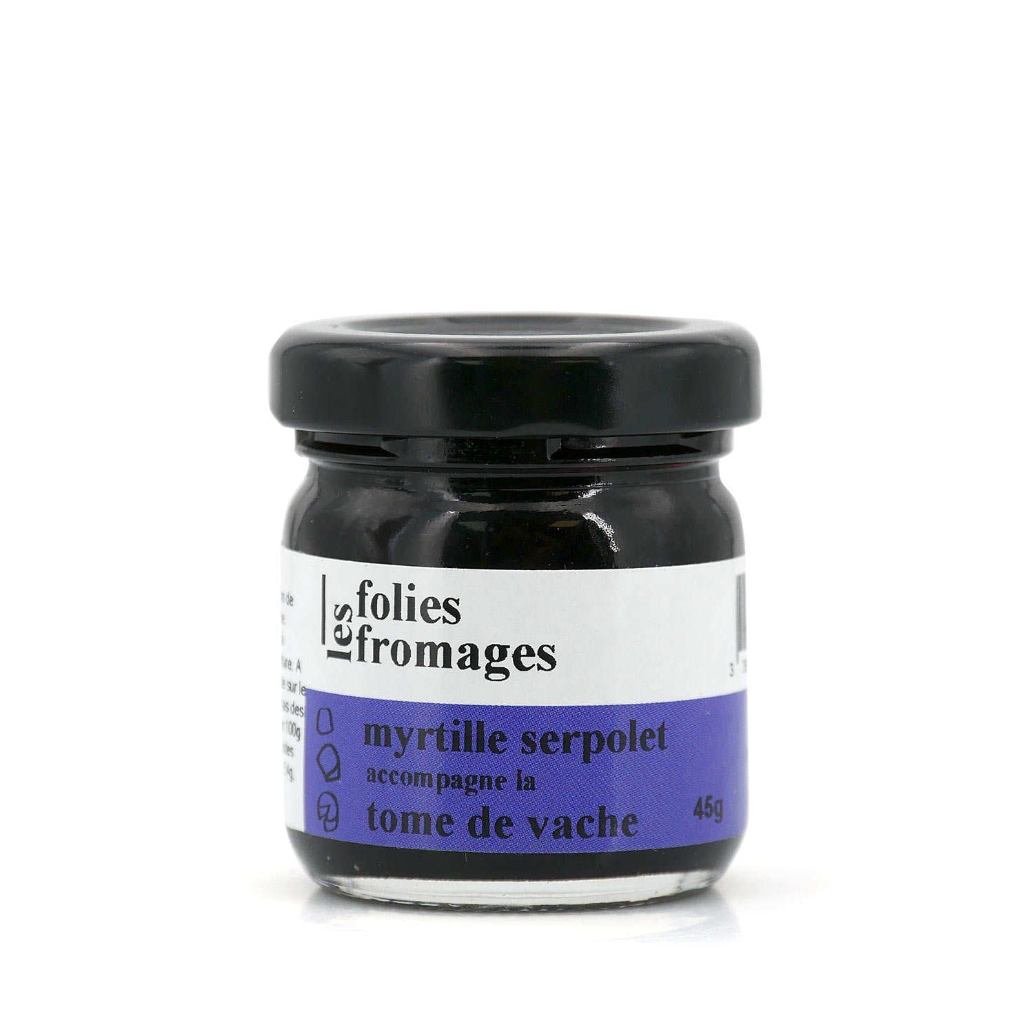 Confiture pour Fromage Myrtille Serpolet Les Bons Plans du Châtelain