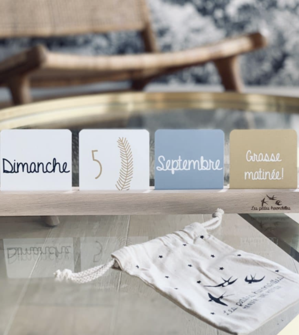 Calendrier perpétuel  Barrette Manufacture Poétique Les Bons Plans du Châtelain