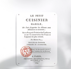 Plaque décorative BnF X Leconte Les Bons Plans du Châtelain