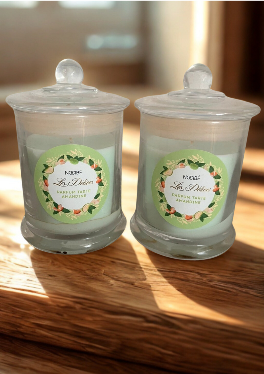 Bougie en Bonbonnière Amande Les Bons Plans du Châtelain