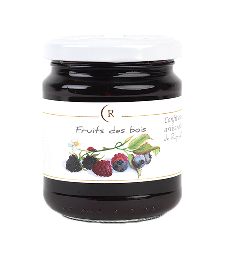 Confiture Fruit des Bois Les Bons Plans du Châtelain