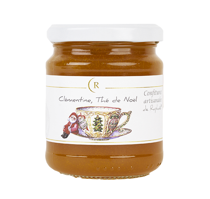 Confiture Clémentine Thé de Noël Les Bons Plans du Châtelain