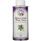 Huile Wok Thaï saveur Basilic thaï et citronnelle Les Bons Plans du Châtelain