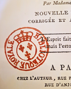 Plaque décorative BnF X Leconte Les Bons Plans du Châtelain