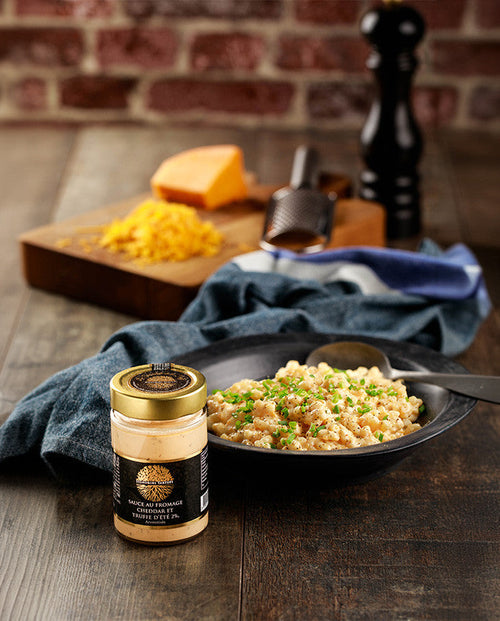 Sauce Cheddar Truffe d'été 2% Les Bons Plans du Châtelain