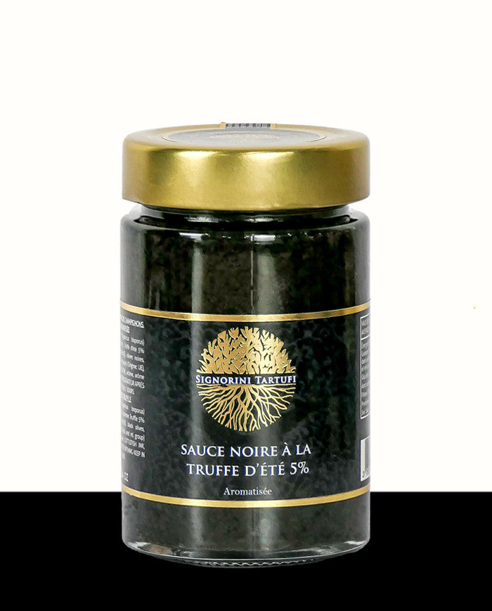 Sauce noire Truffe d'été 5% Les Bons Plans du Châtelain