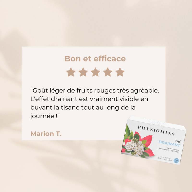 Thé Drainant Les Bons Plans du Châtelain