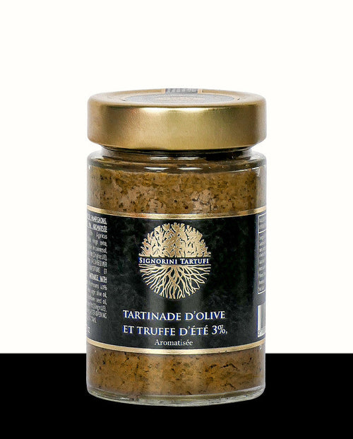 Tartinade d'Olive Truffe d'été Les Bons Plans du Châtelain