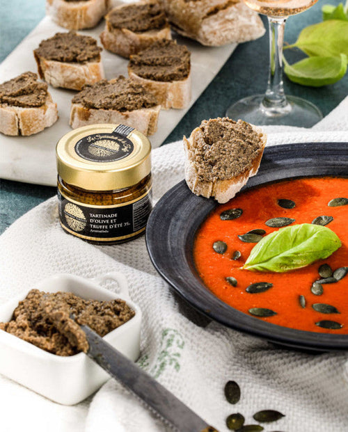 Tartinade d'Olive Truffe d'été Les Bons Plans du Châtelain